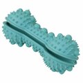 Petpurifiers Denta-Bone TPR Treat Dispensing & Dental Cleaning Durable Dog Toy, Blue - One Size PE3176279